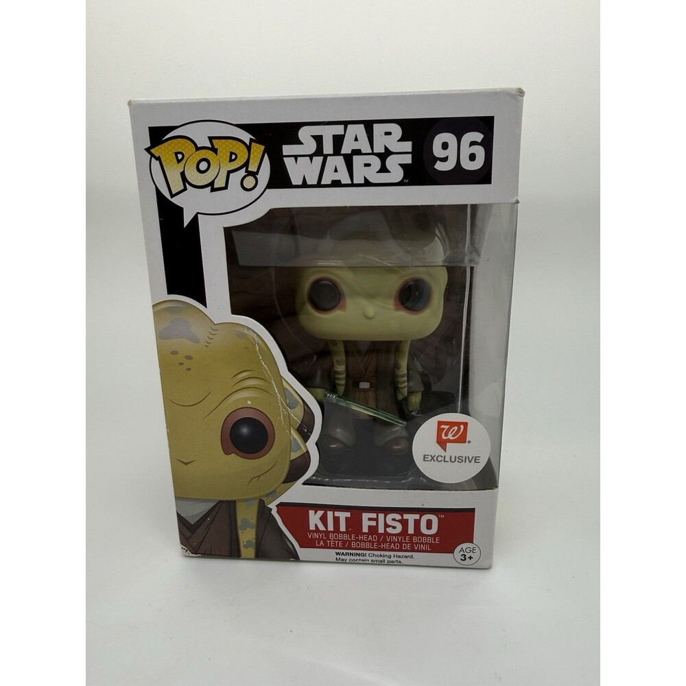 Funko‎ POP! Star Wars Vaulted Kit Fisto #96 Walgreens Exclusive Bobble Head NEW